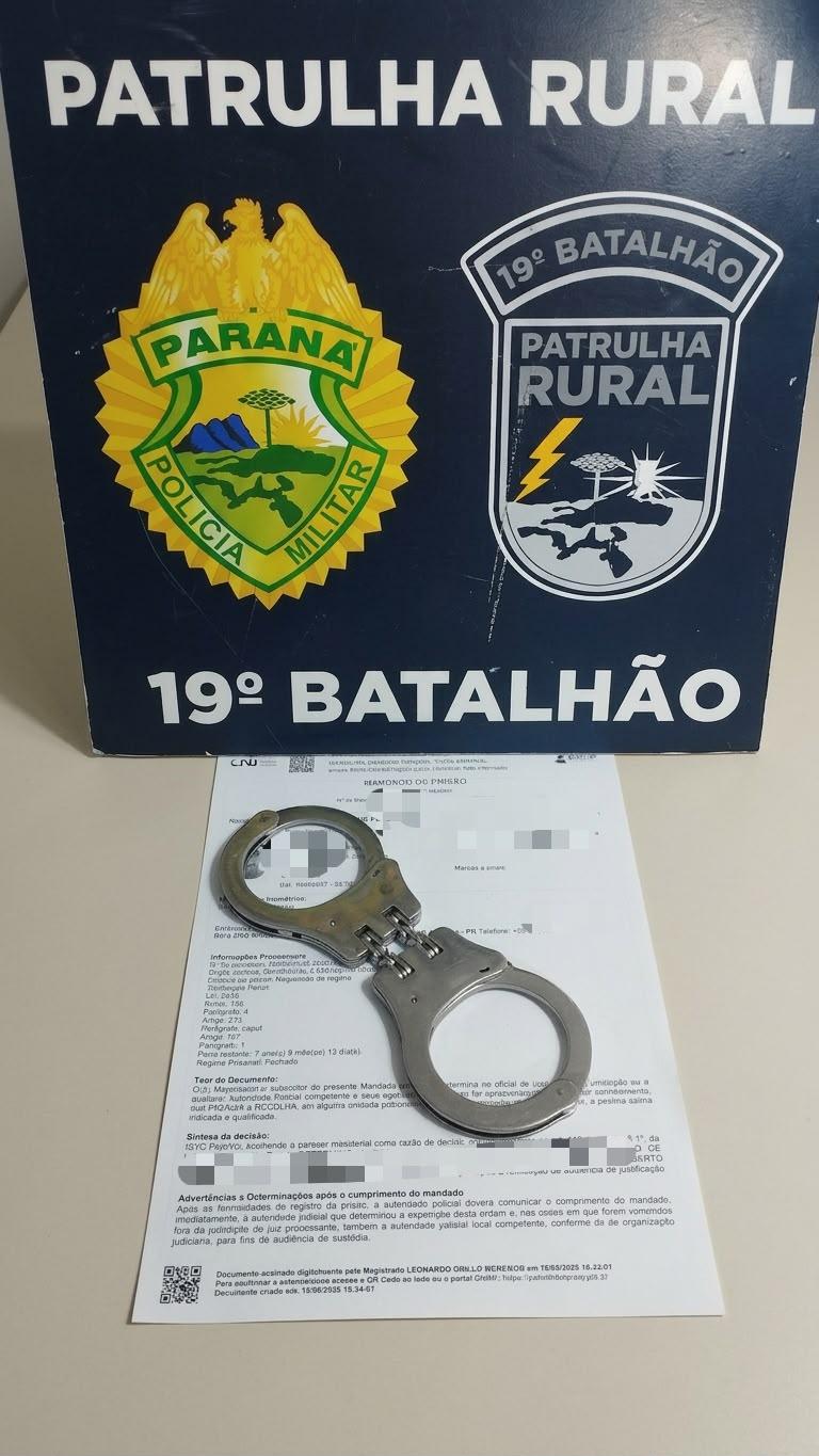 Patrulha Rural localiza foragido da Justiça durante operação em Marechal