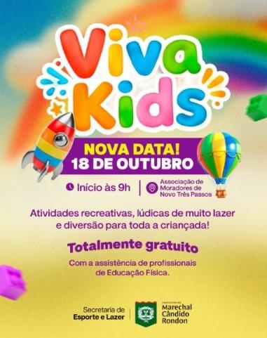  NOVA DATA: Viva Kids + Comunidade Show acontece em Novo Três Passos